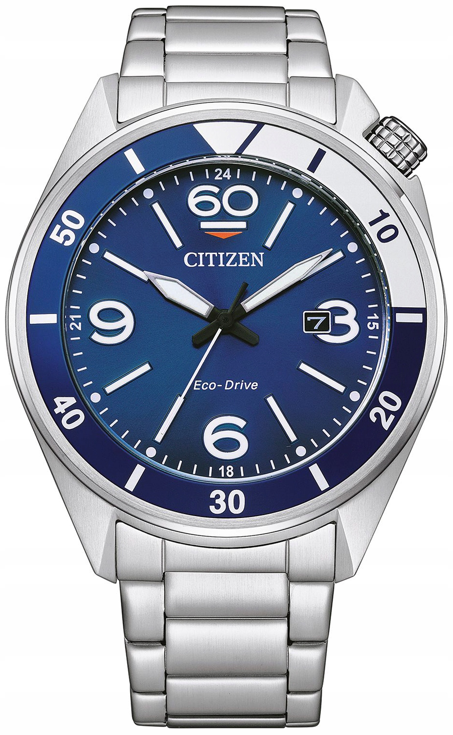Męski Zegarek Solar Citizen AW1711-87L Eco-drive Grawer w