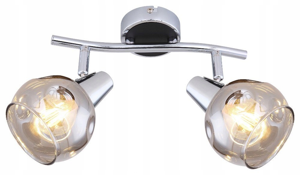 Chromová spotová lampa Tamara s teplým leskem do kanceláře Rabalux