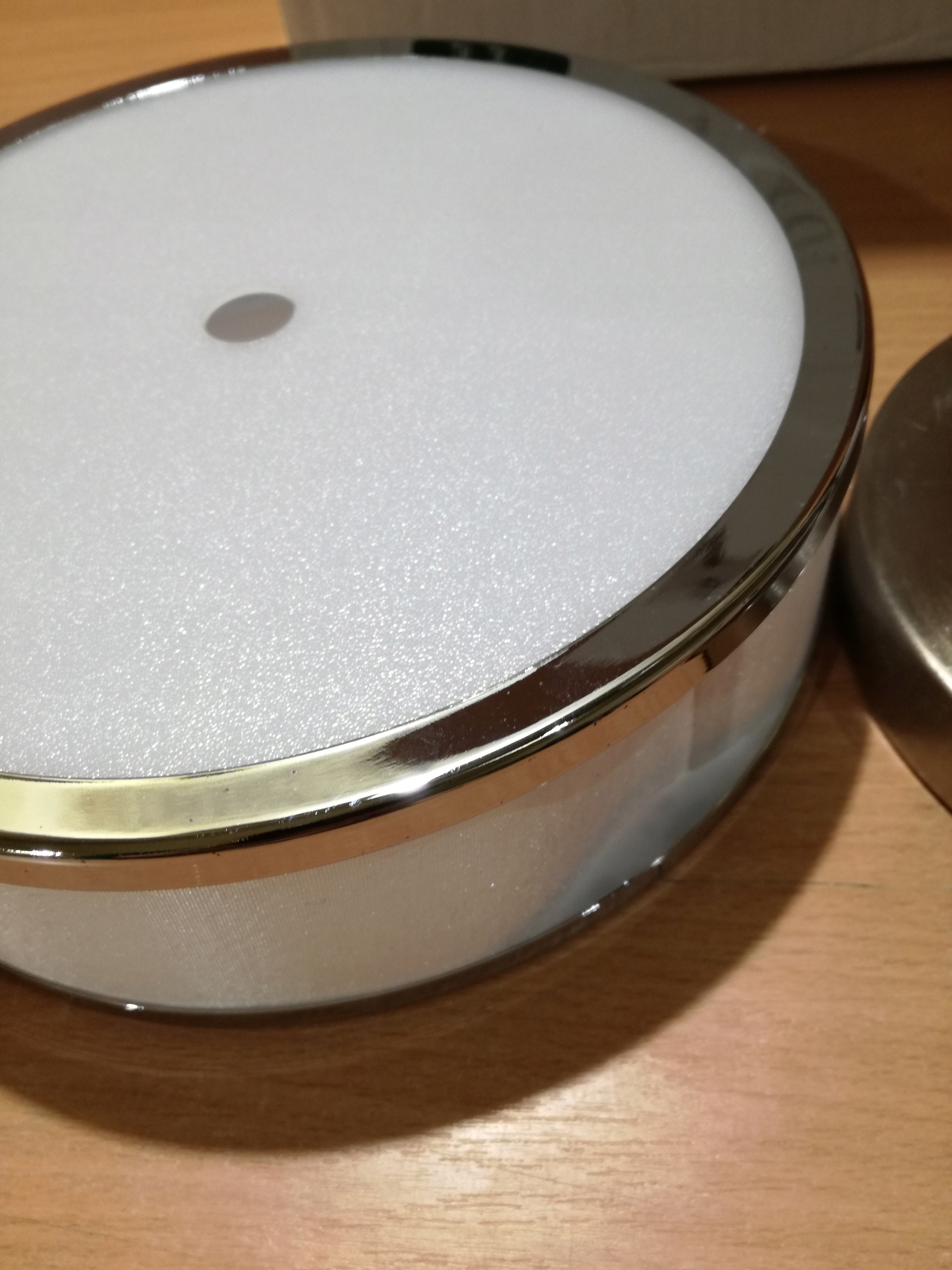 Metalowa lampa nocna na komodę Trio AGENTO LED Szerokość produktu 20 cm