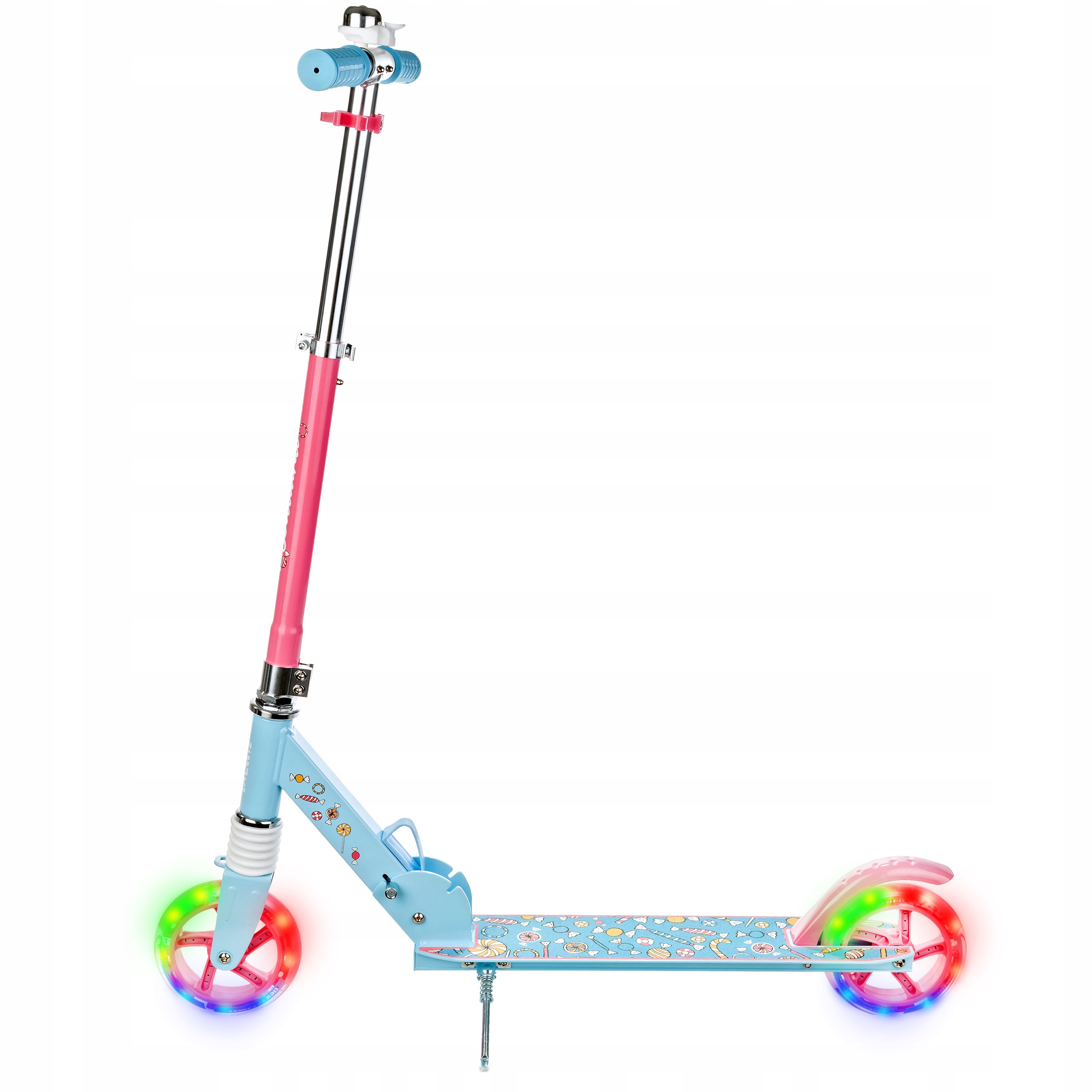 Hulajnoga Raven Lilliana 145mm z amortyzatorem i dzwonkiem Kółka Led