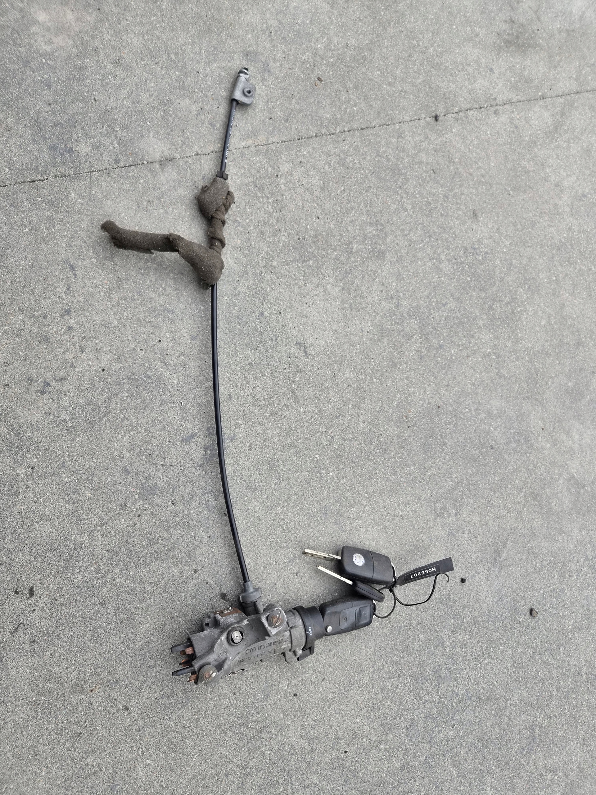 VW T5 2.5 TDI ignition key
