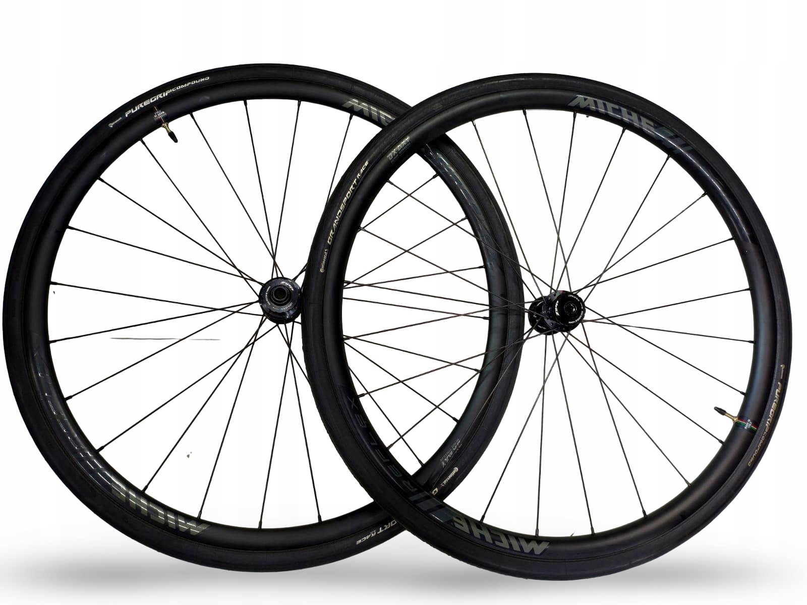 Koła Rowerowe Komplet Miche Rozmiar 28" Tarcze Centerlock Osie 12MM