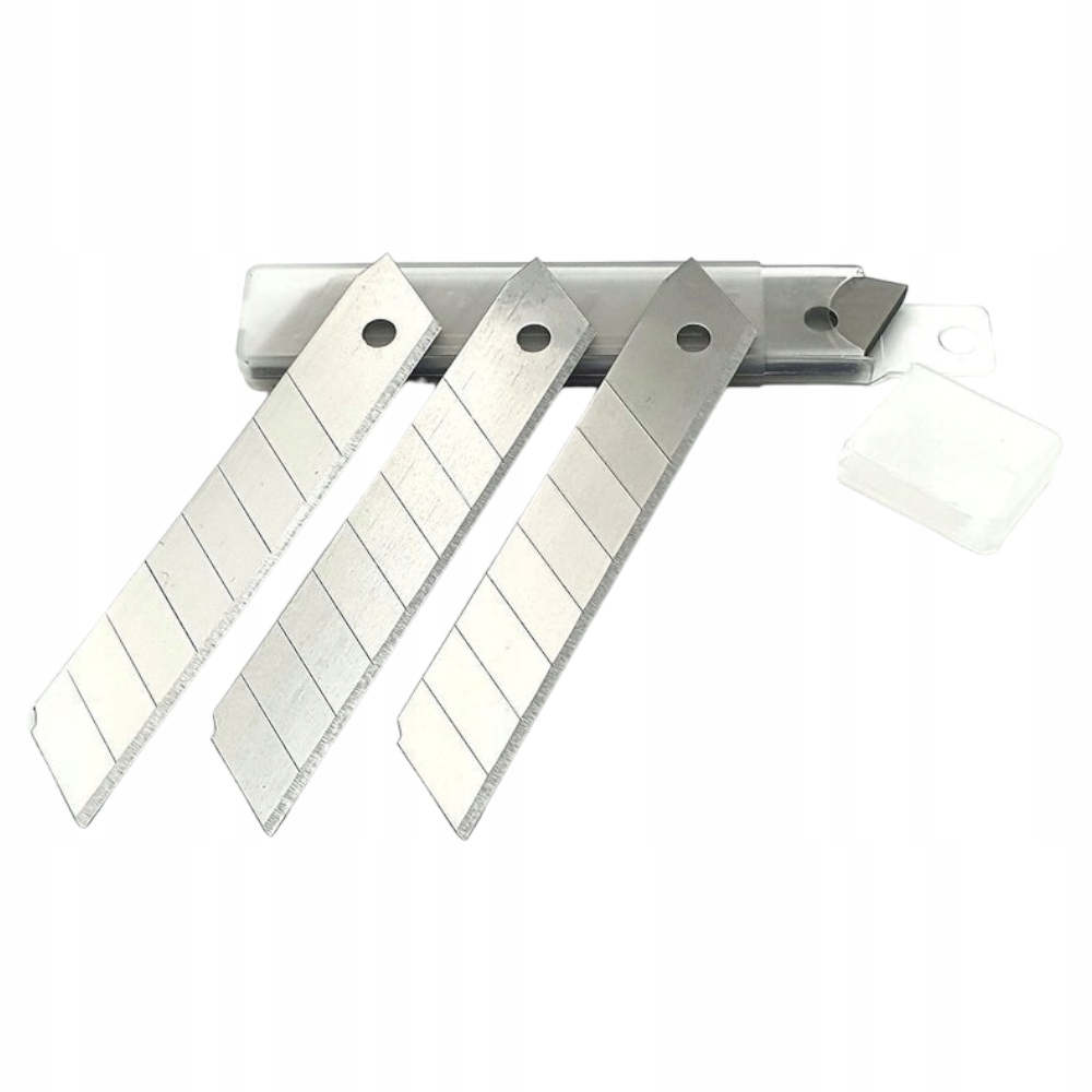 Ostrza do noży wymienne łamane 10 szt. 18mm Marka Hasta