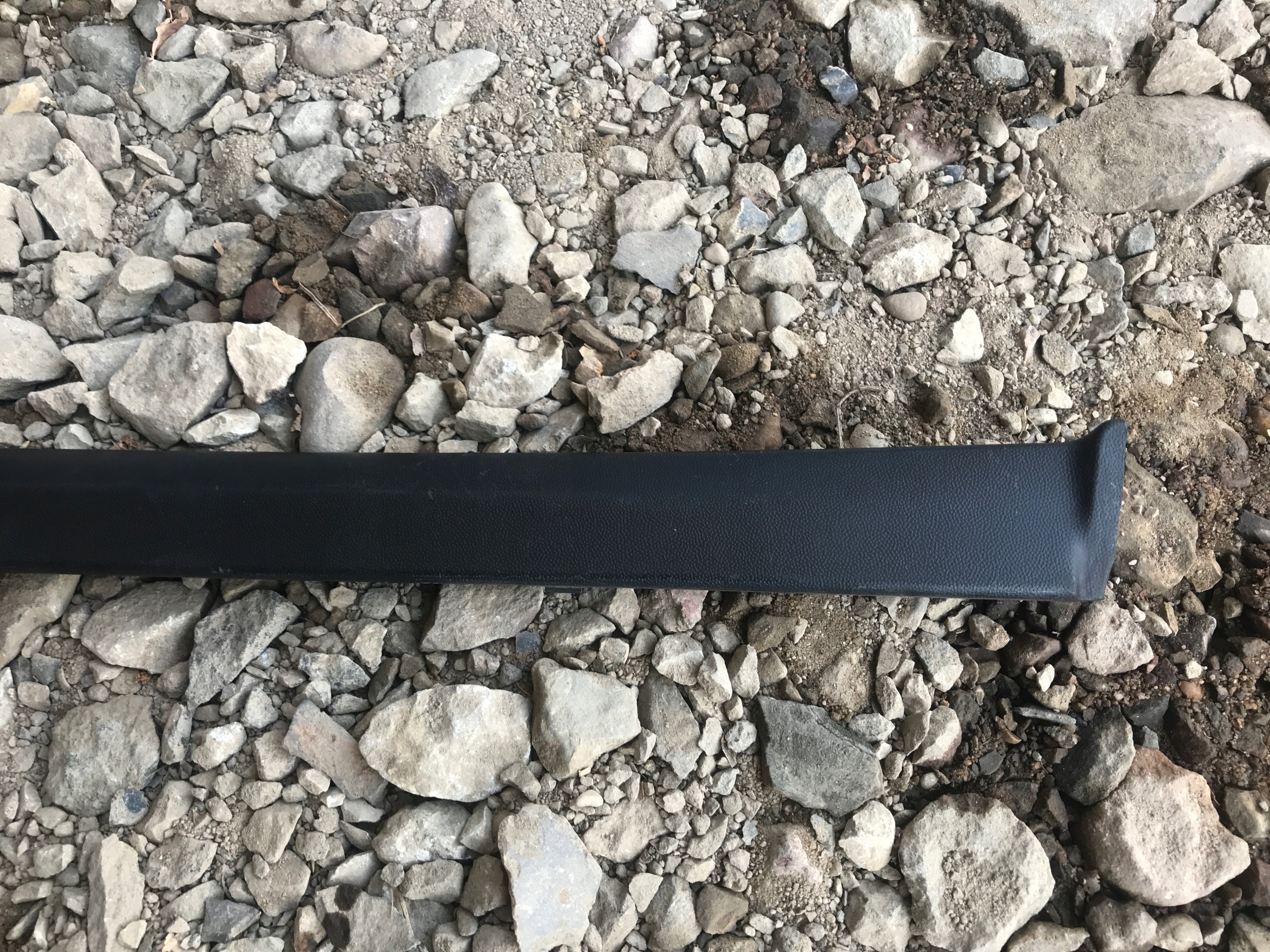 moulding threshold door left rear part PORSCHE CAYENNE GTS
