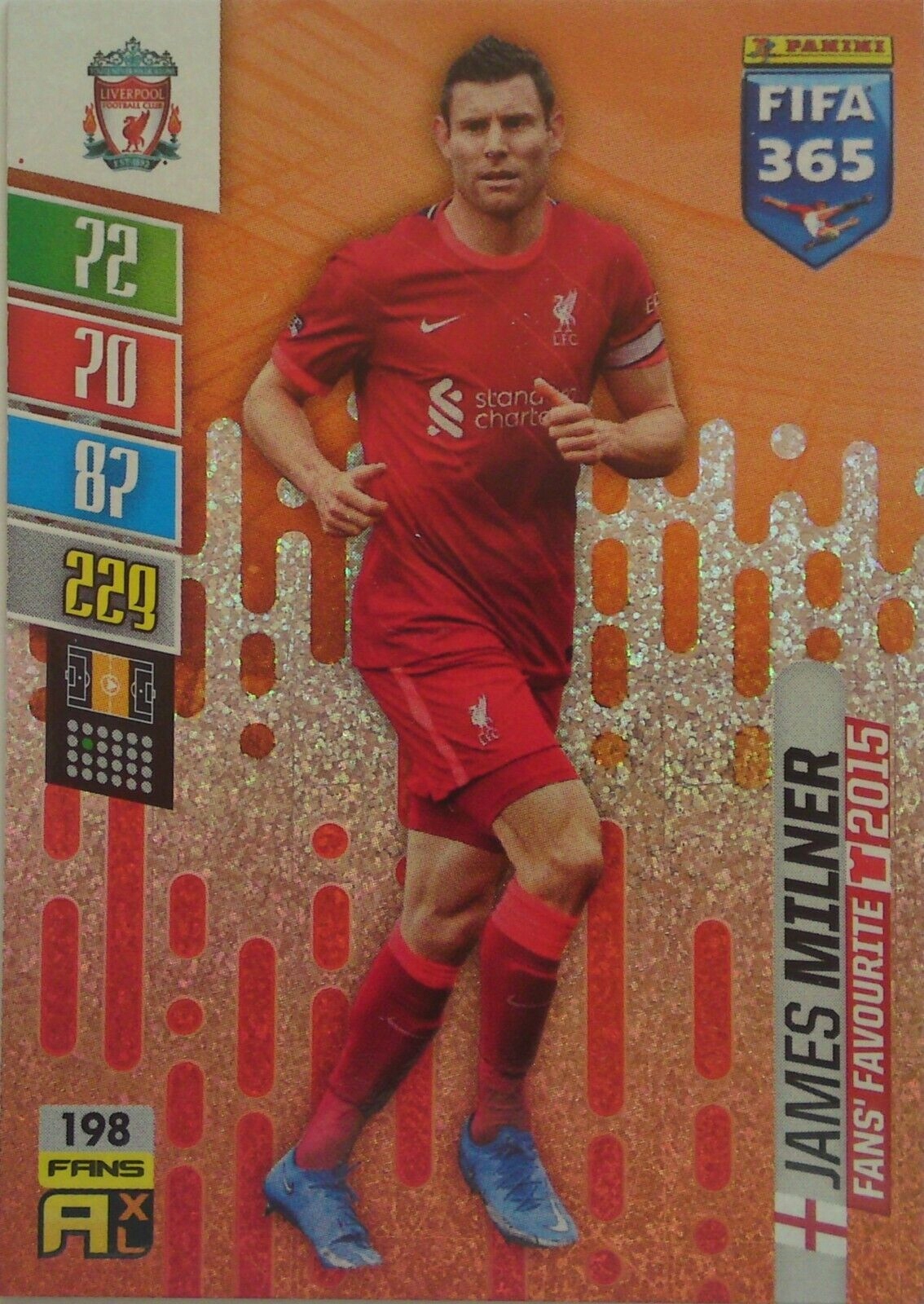 Fifa 365 2022 Fans' Favourite James Milner 198
