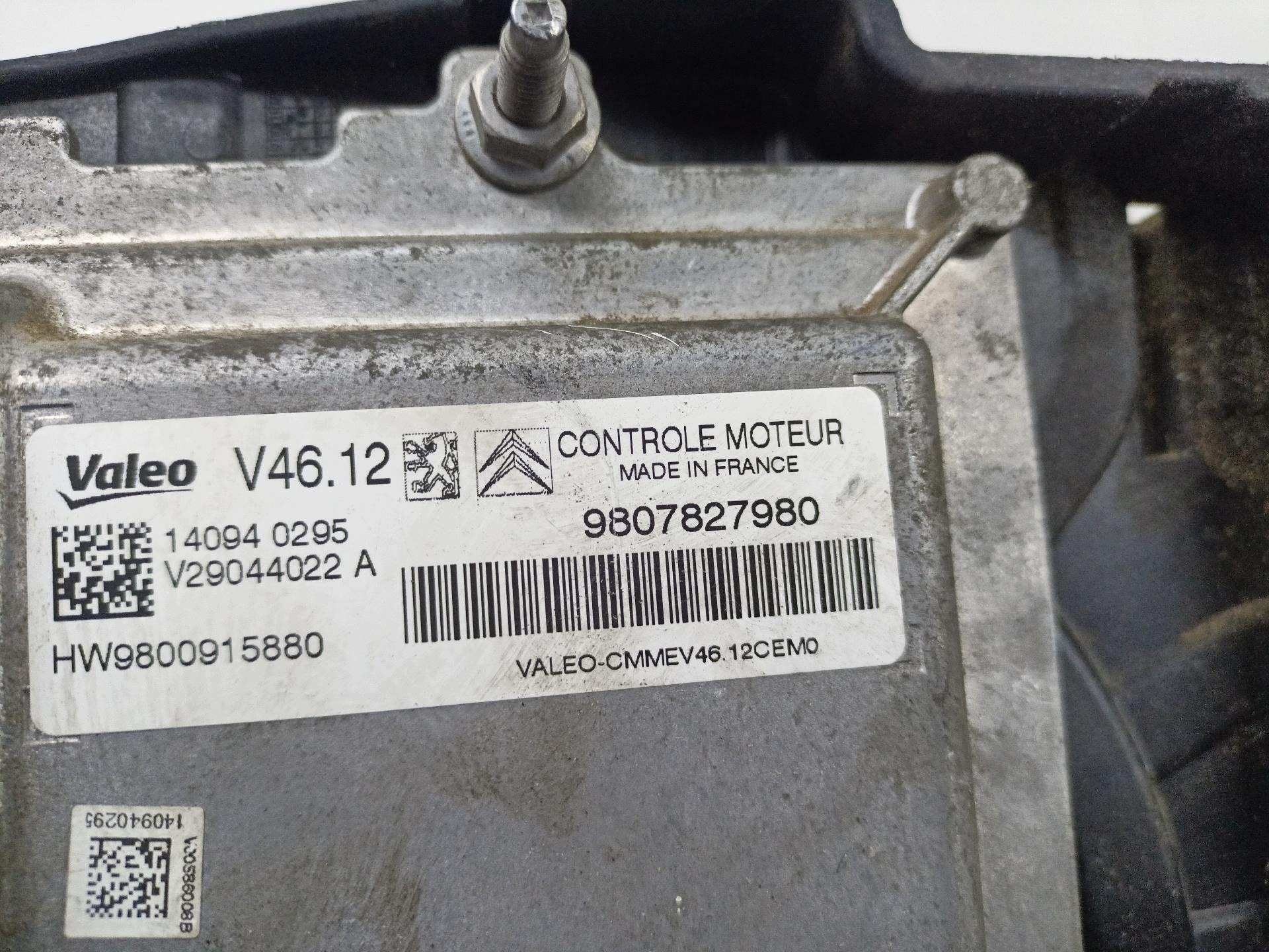 unité de commande électronique uce moteur Citroen C3 2 facelift 2013 9807827980