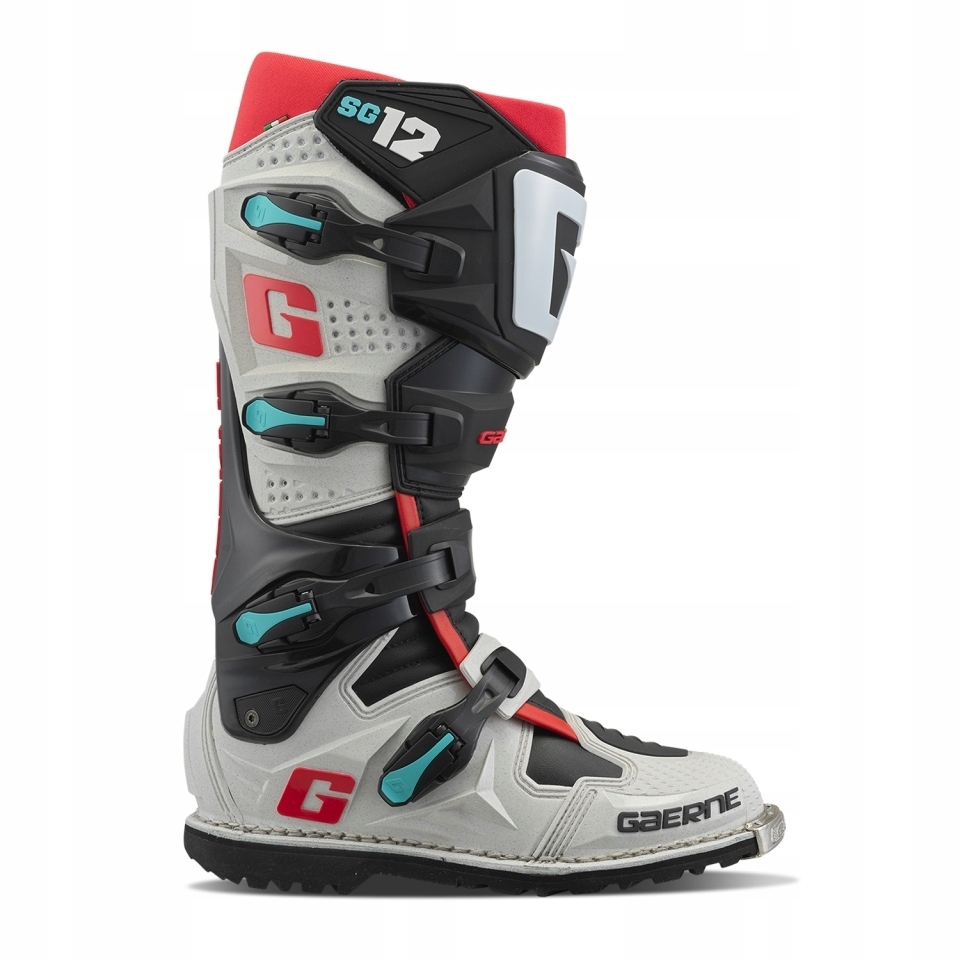 Gaerne Crossové/enduro Topánky Model SG-12 Enduro Gravel Farba Šedá/červená/nie
