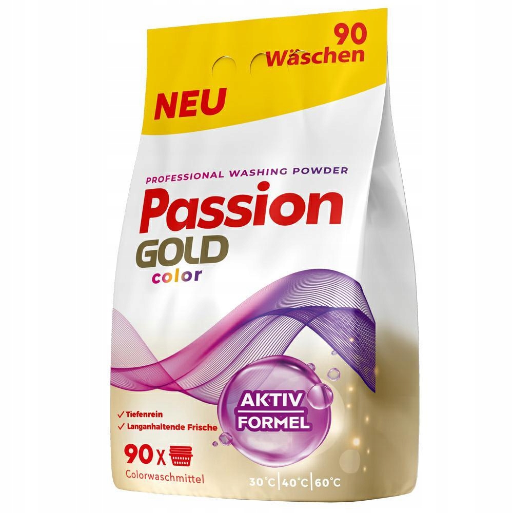 

Proszek do prania kolorów Passion Gold 5,4 kg