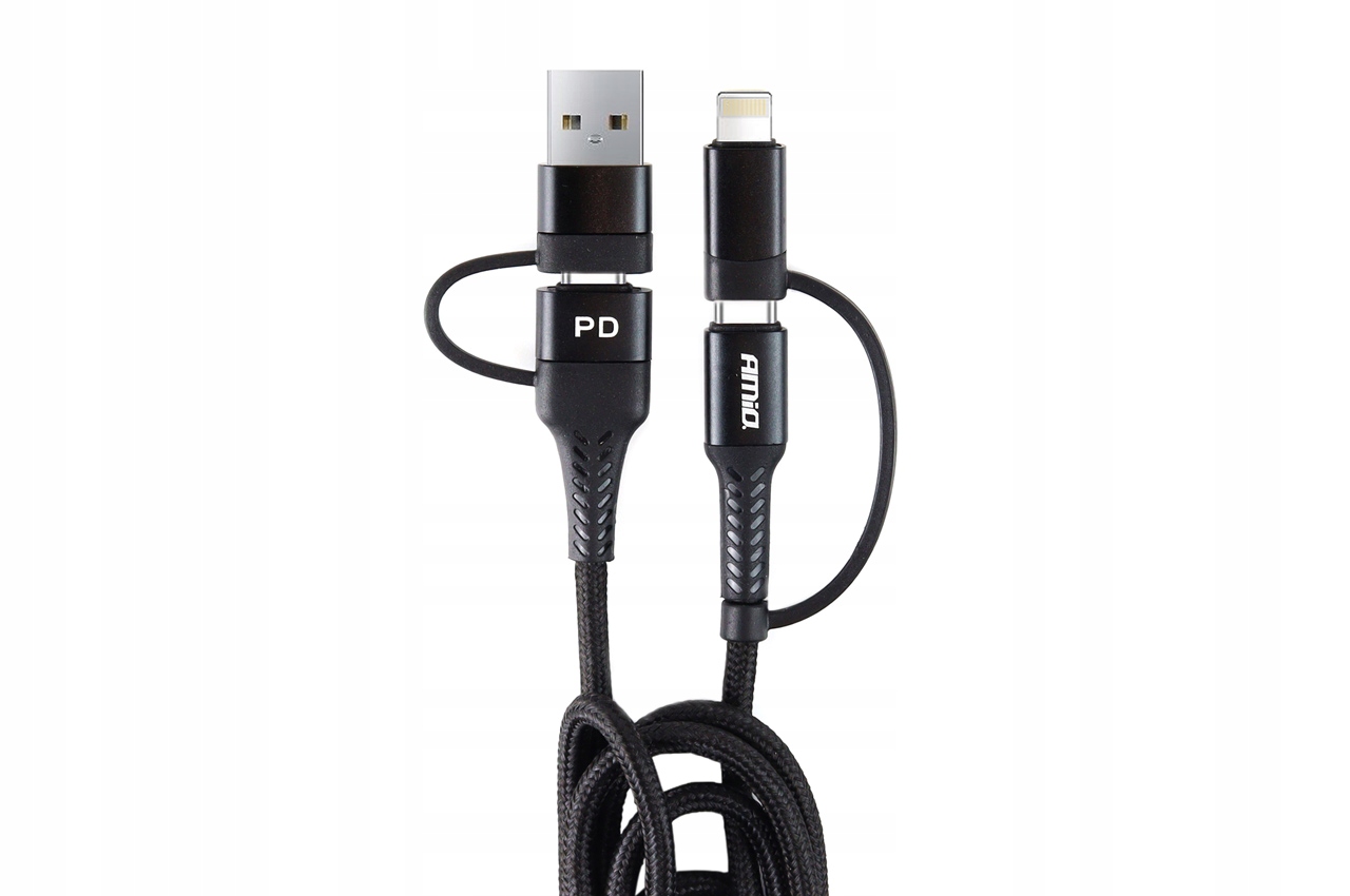 Multikabel do telefonu Usb C-usb C iOs Usb A