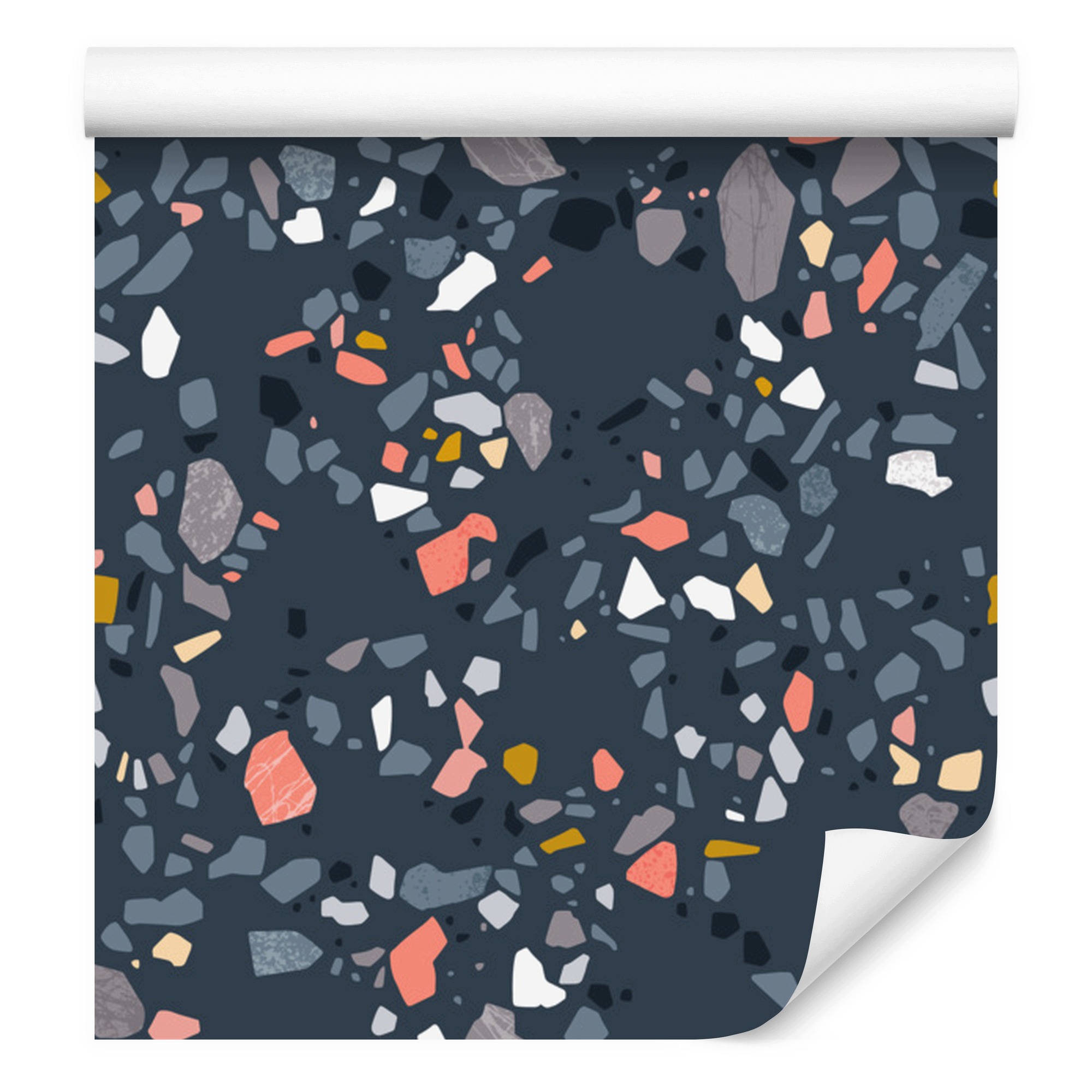 Tapeta Terrazzo módní vzor do obývacího pokoje a ložnice 50 x 1000 cm