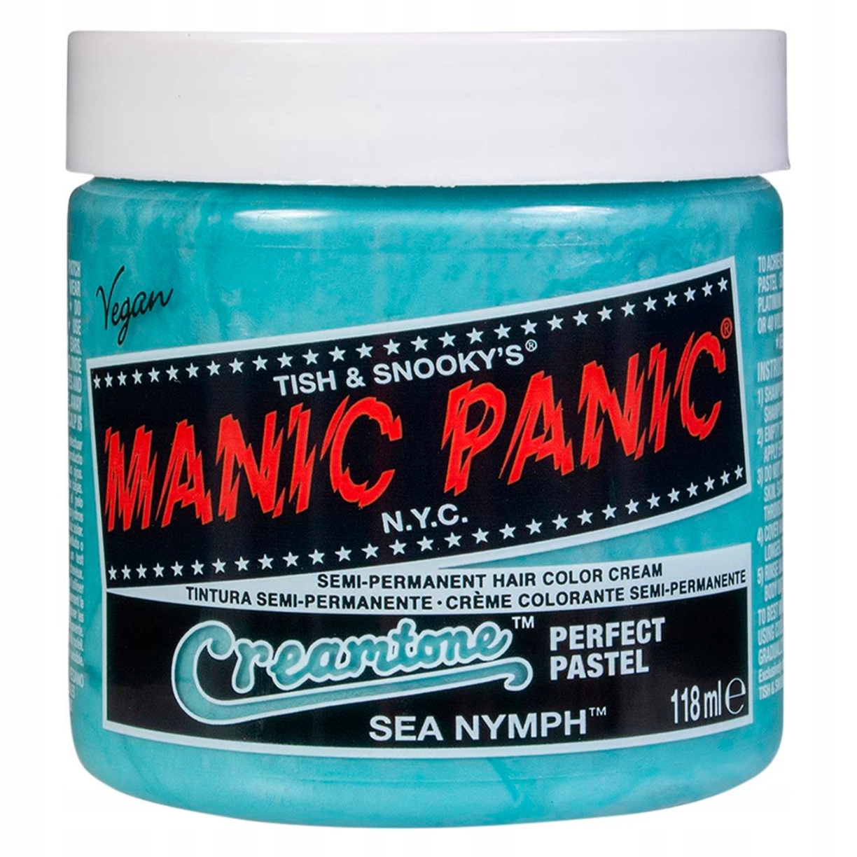 Barva na vlasy Manic Panic Creamtone Perfect Pastel Sea Nymph 118 ml