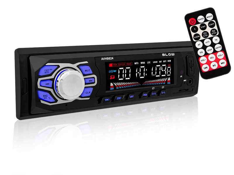 Radio BLOW AVH-8624 RDS MP3/USB/micro