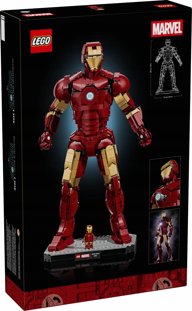76344 Lego Heroes Iron Man Mark 3 sběratelská edice