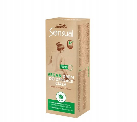 

Joanna Vegan Krem do depilacji ciała z aloesem