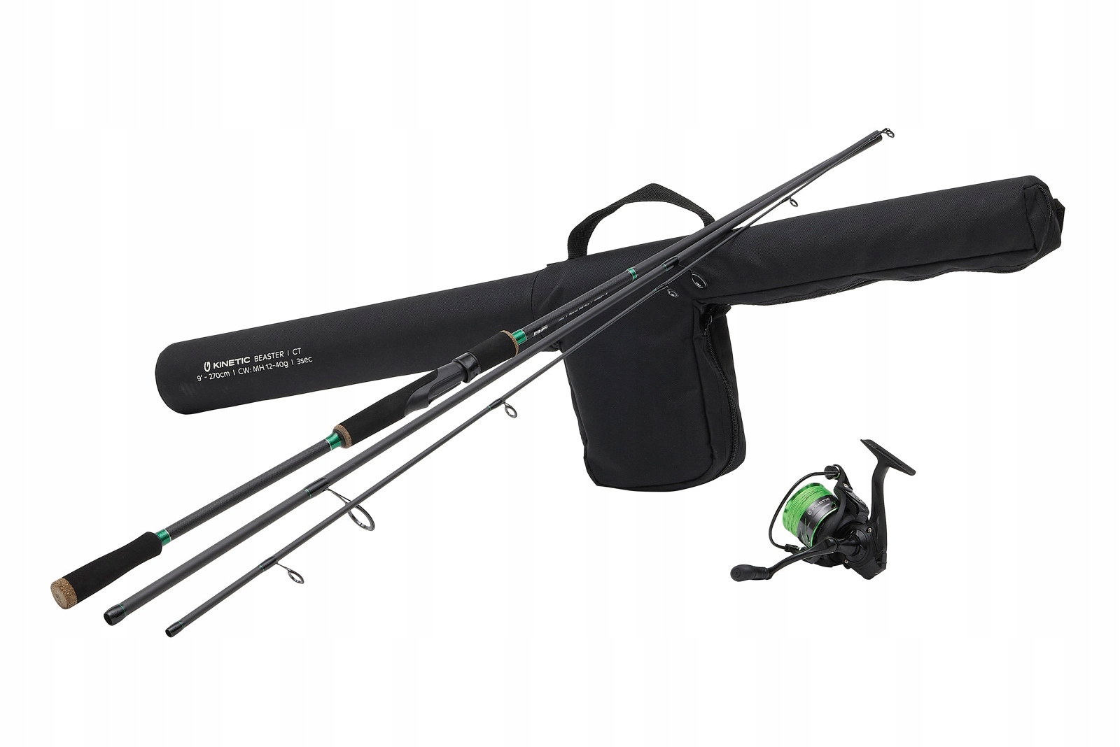 Wędka Z Kołowrotkiem Kinetic Beaster Ct 210/5-24g