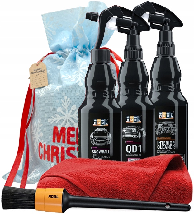 

Adbl Christmas Kit Zestaw Kosmetyków Do Auta