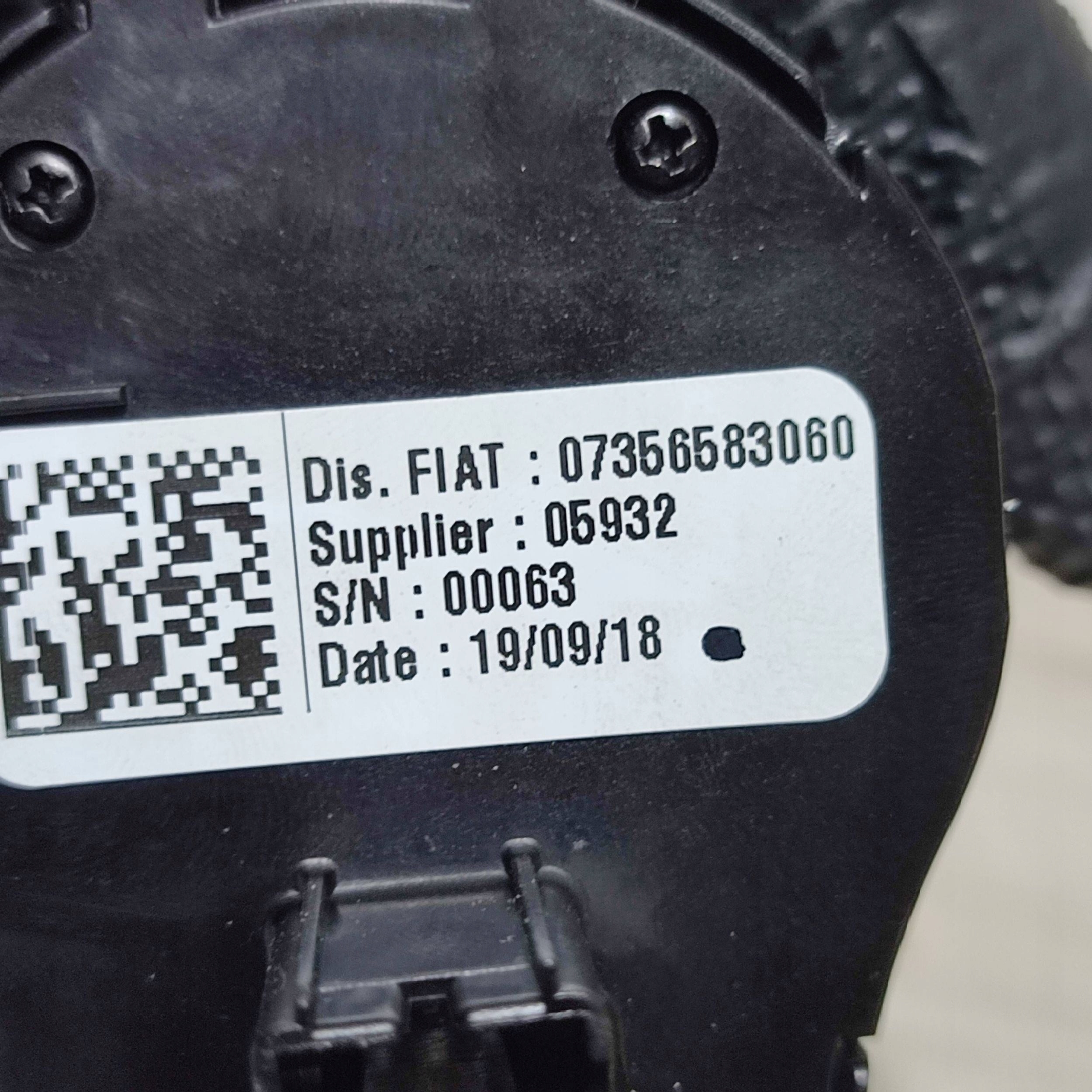 interruttore luci Fiat 500X 07356583060