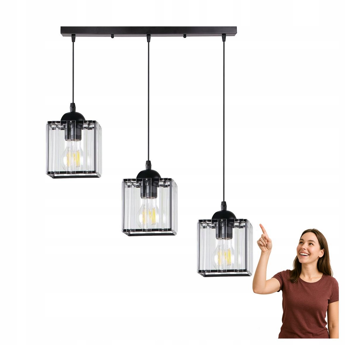 Závesná lampa Glassia 33-21120 Candellux