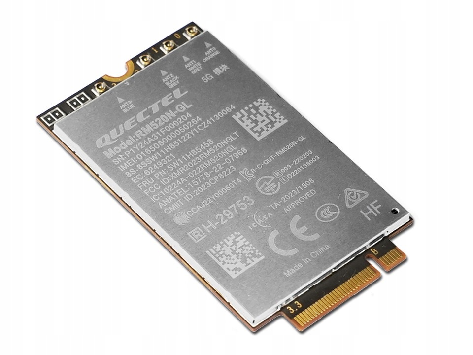 ThinkPad Quectel RM520N-GL 5G M.2 Wwan Module for X1 Carbon Gen12/T14 Gen5