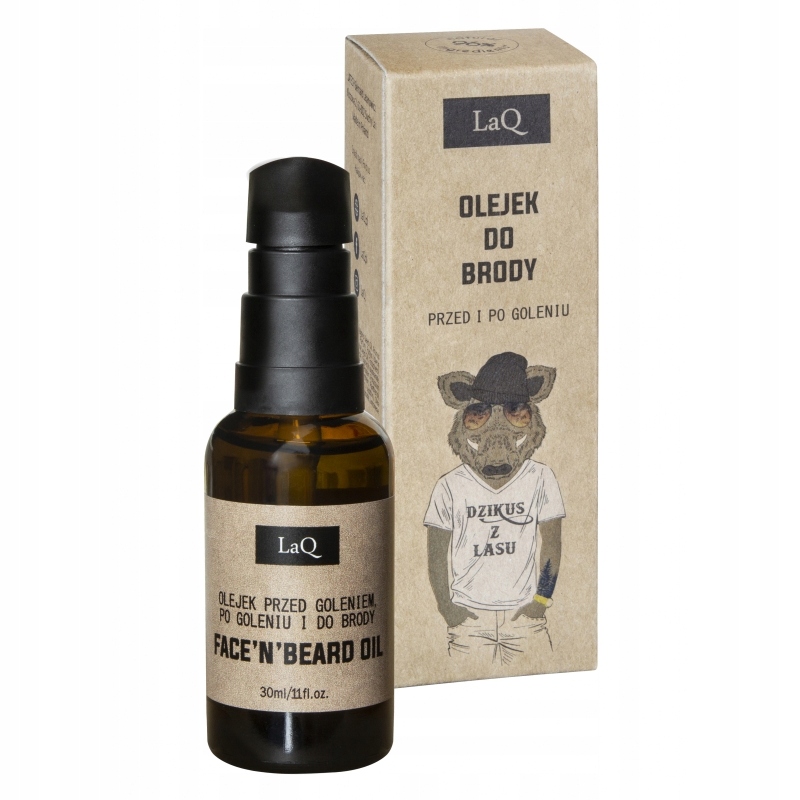 

Laq Olejek do brody przed i po goleniu 30ml