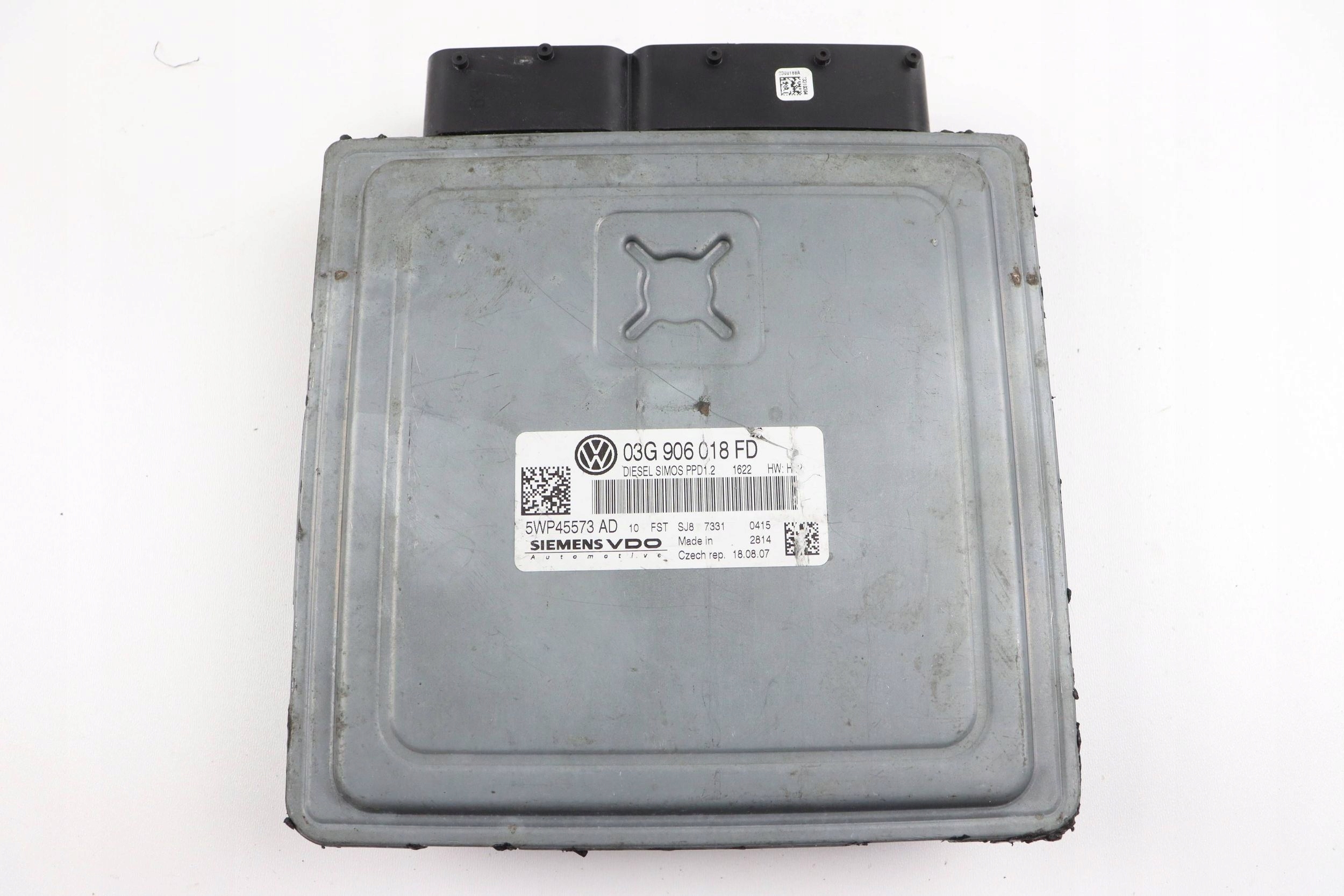 SEAT ALTEA computer control unit of the engine 2.0 TDI 03G906018FD