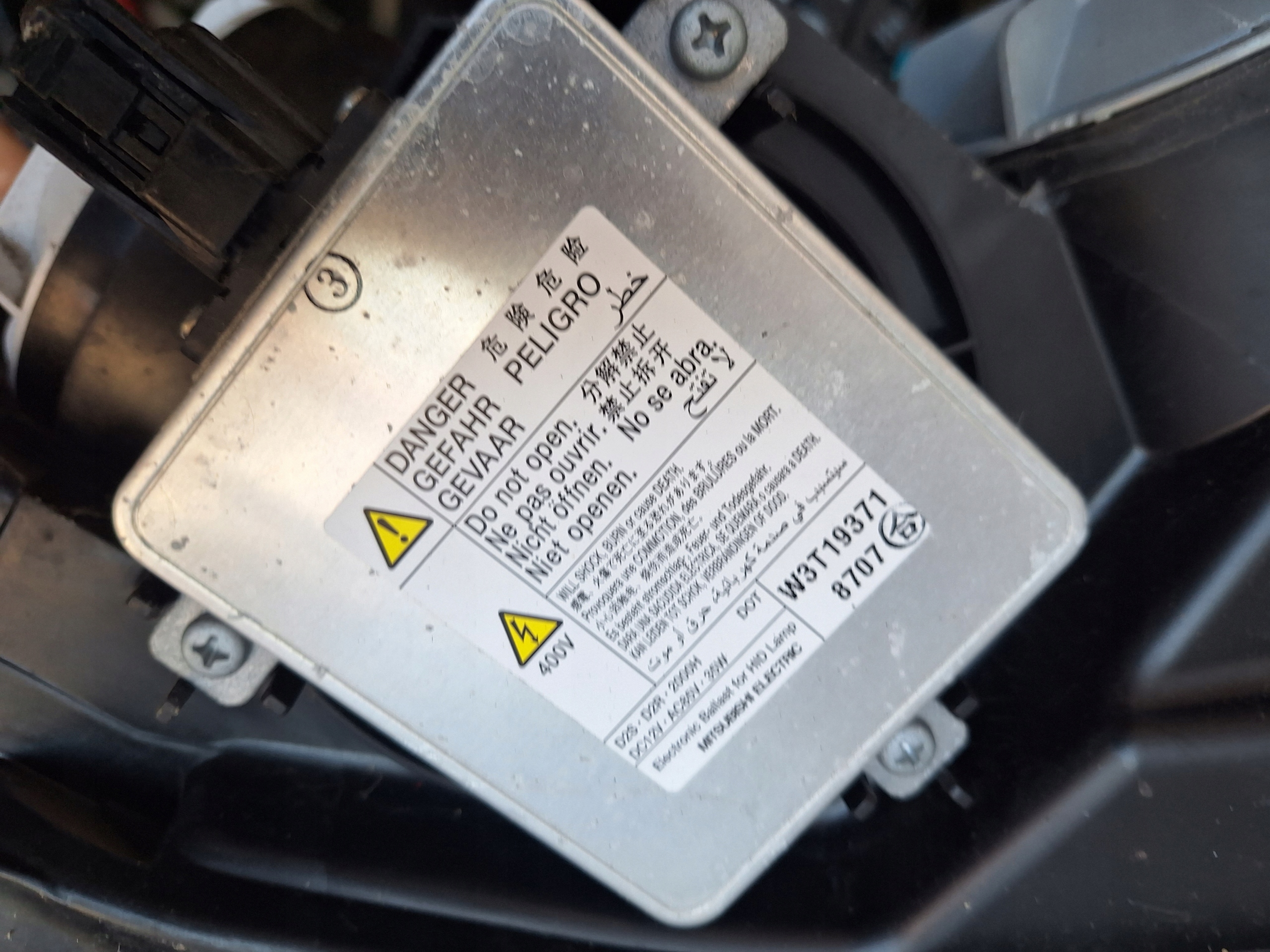 HONDA INSIGHT II 09-> light left XENON UK