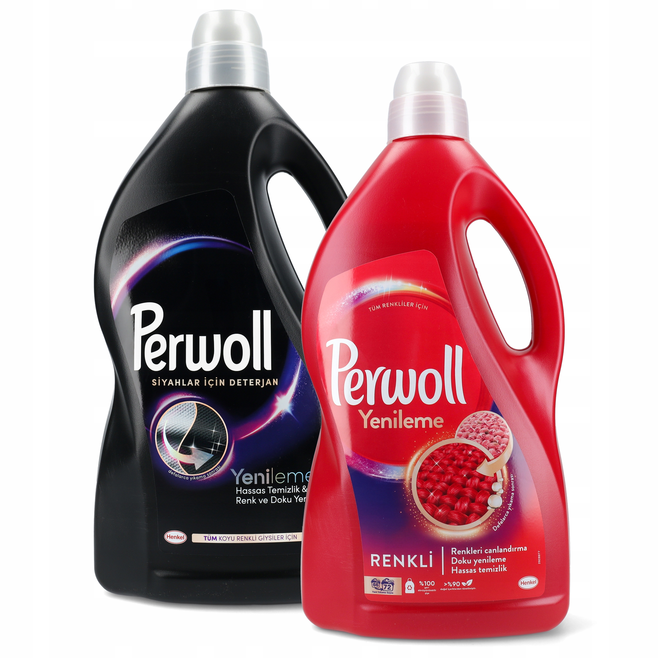 Levně Tekutý prací prostředek na barvu a černou barvu Perwoll Color Renew Black Renew 7,92 L