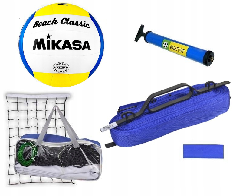 Сетка волейбольная Mikasa Gold с тросом