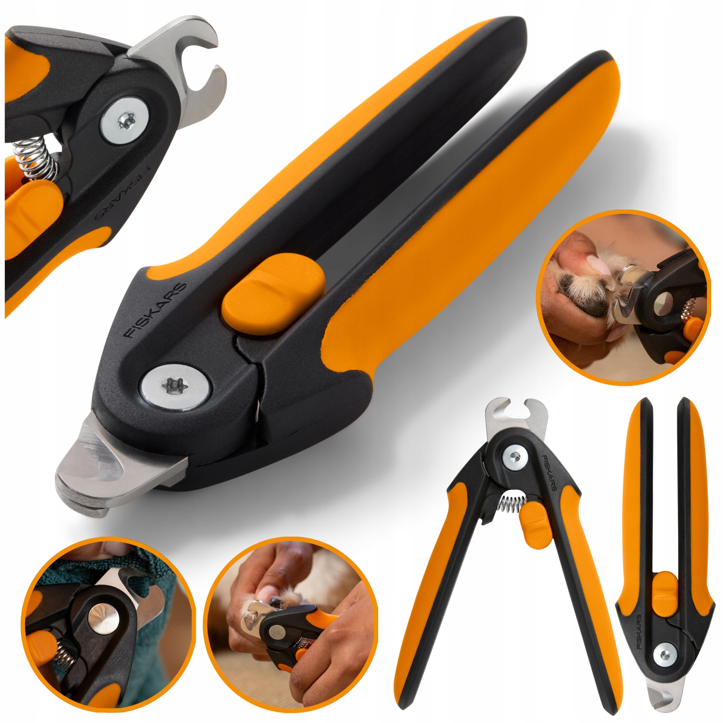 Levně Fiskars Kleštičky na drápky pro velké a střední psy 14,6 cm
