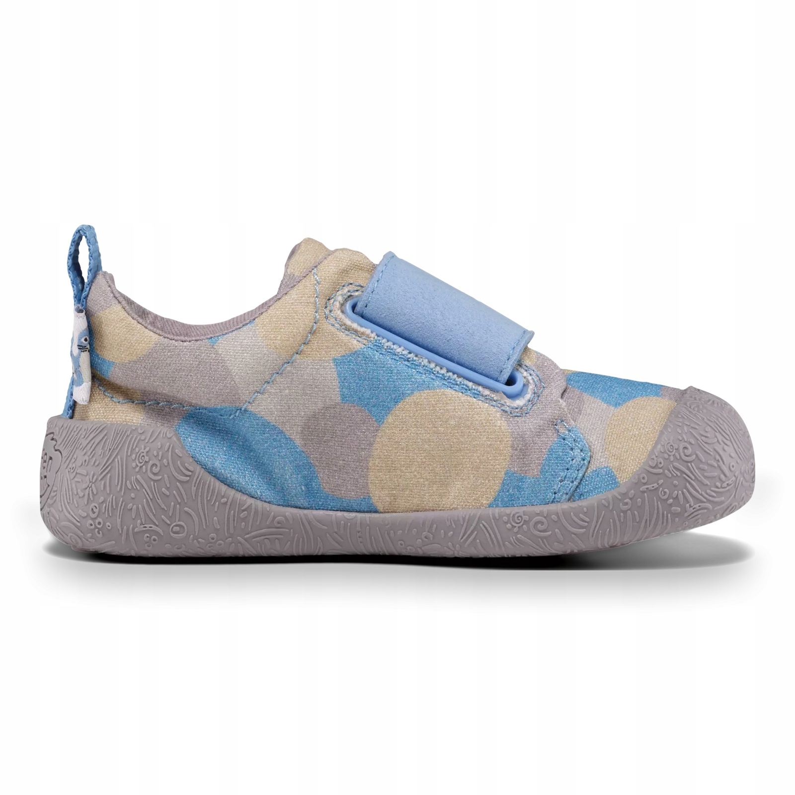 Kapcie barefoot lekkie dziecięce Affenzahn Prewalker Cotton Smally Seal 23