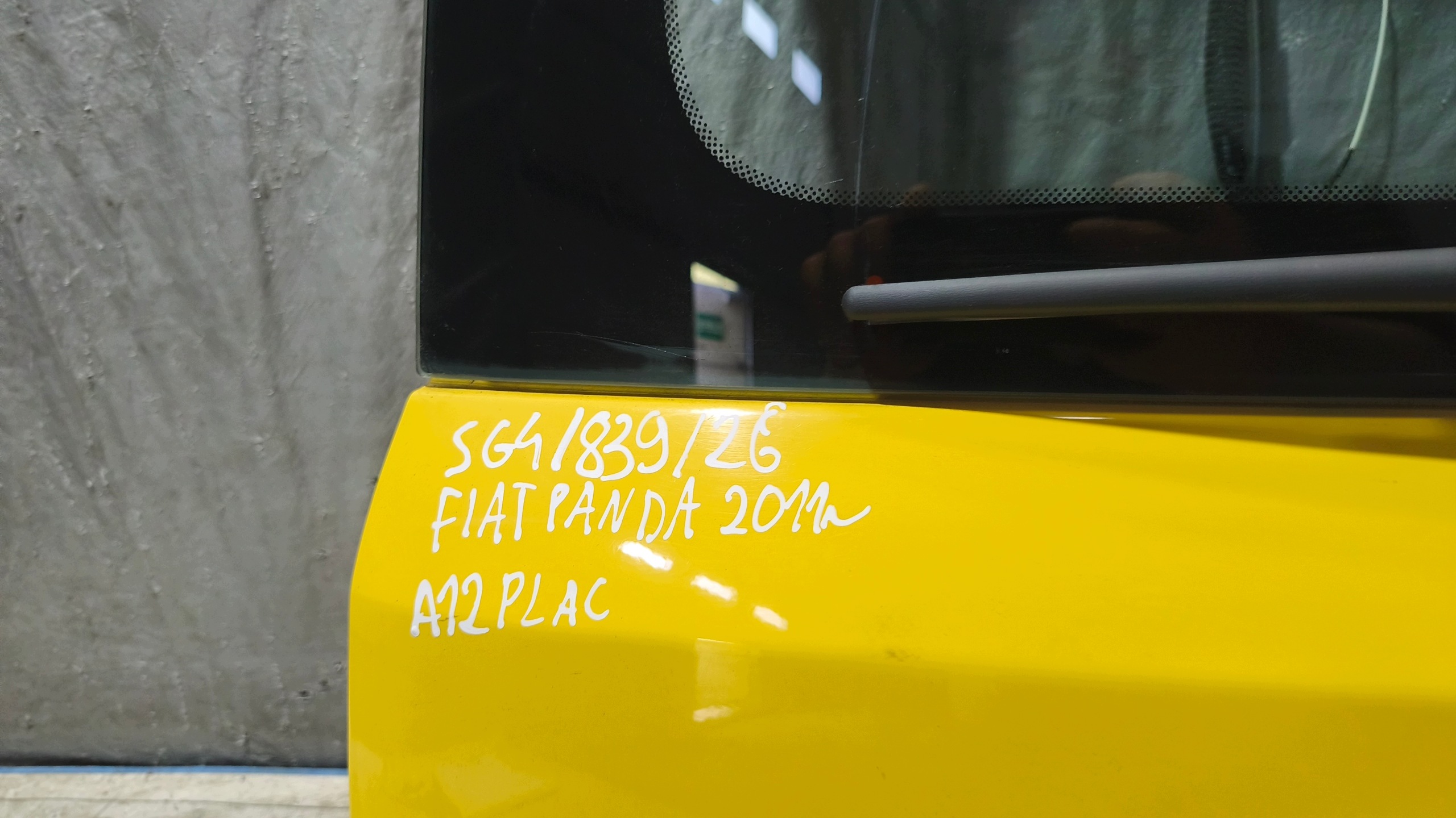 trunk door boot FIAT PANDA II 2011r