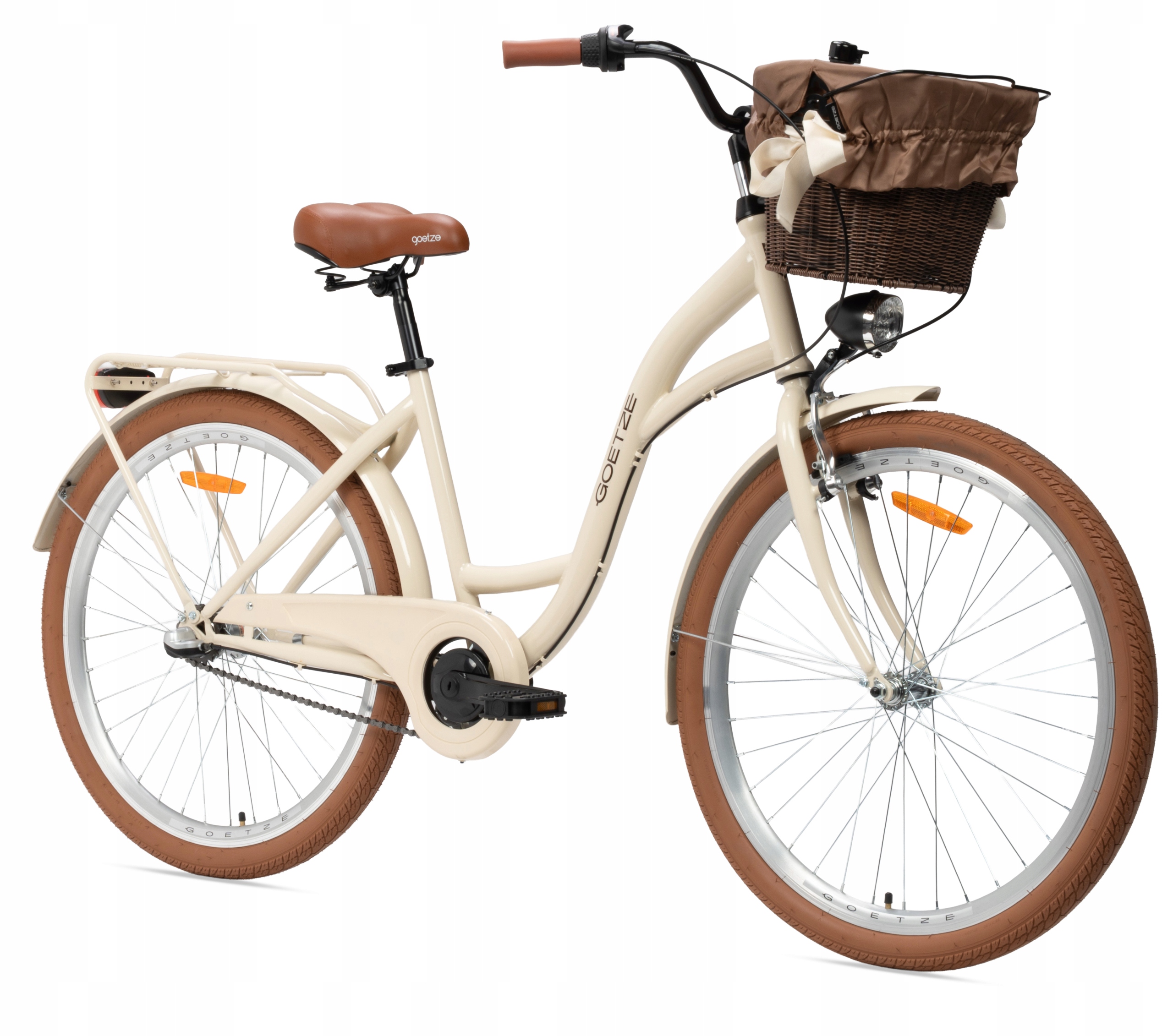 Damski Rower miejski Goetze Style 26 3b kosz