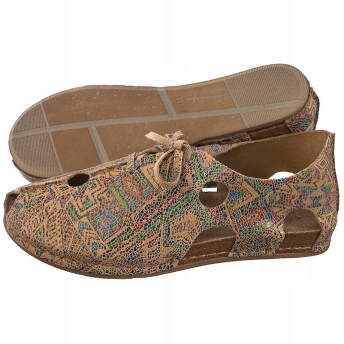 Dámské pohodlné kožené polobotky Maciejka Rude 06431-29/00-6