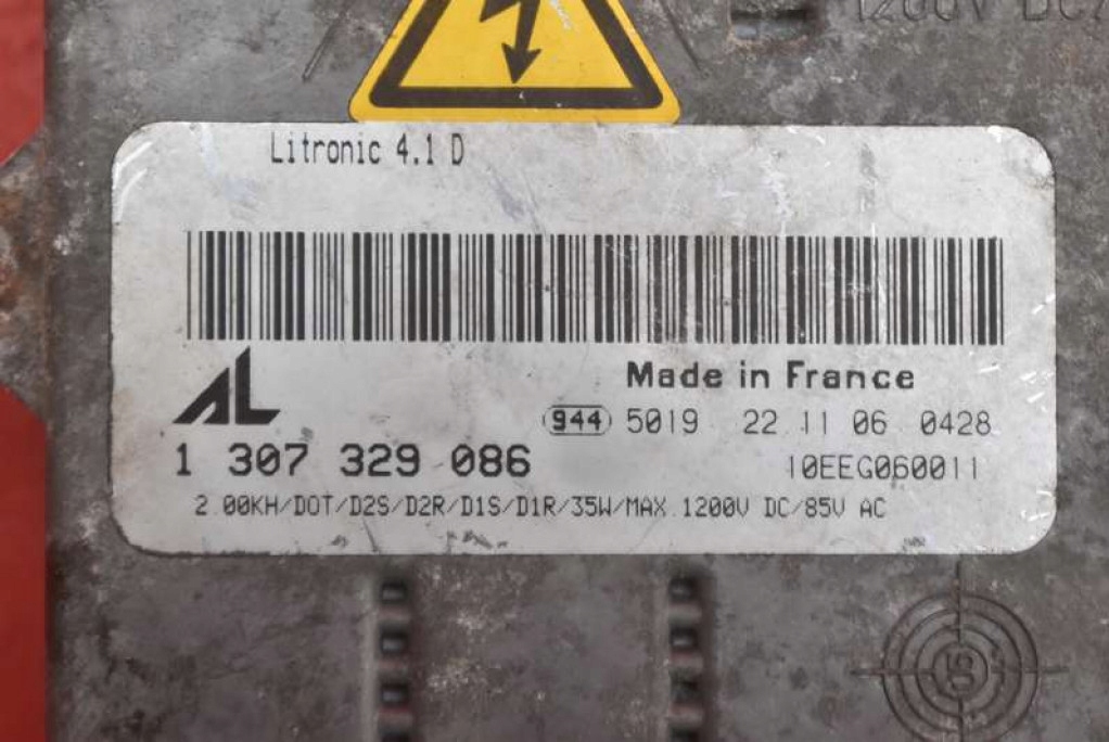 control unit XENON KSENON right 1307329086 MAZDA 6 1 and GG 05-07