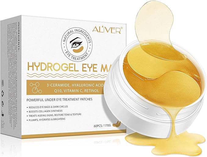 Maska pod oči Kolagen proti vráskám Hydrogel proti otokům