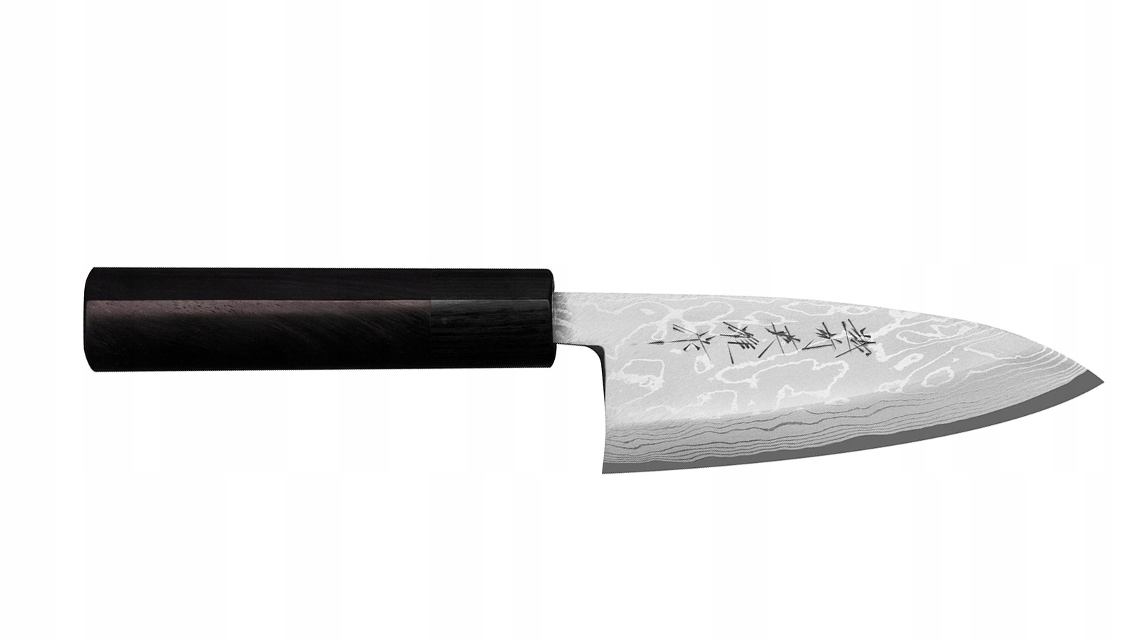 Japonský nôž Deba 120 Hideo Kitaoka Shirogami Satin
