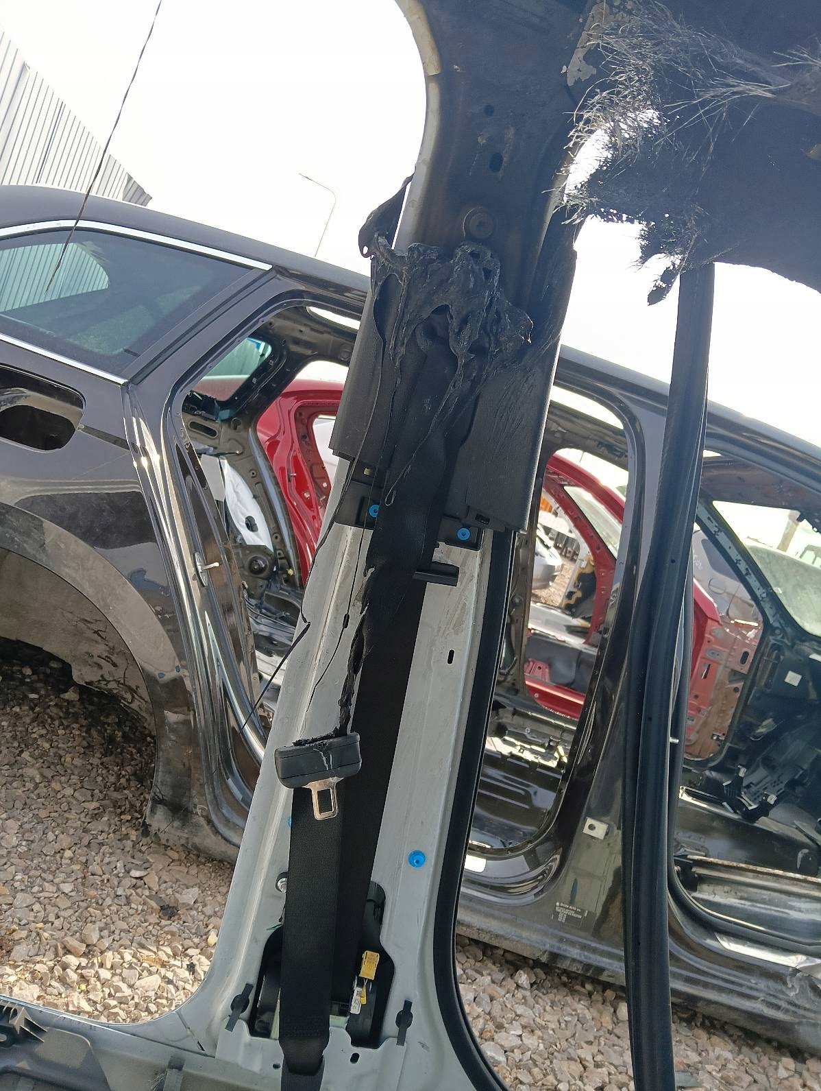 quarter bodywork pillar B left driver´s BIALY Alfa Romeo Tonale and