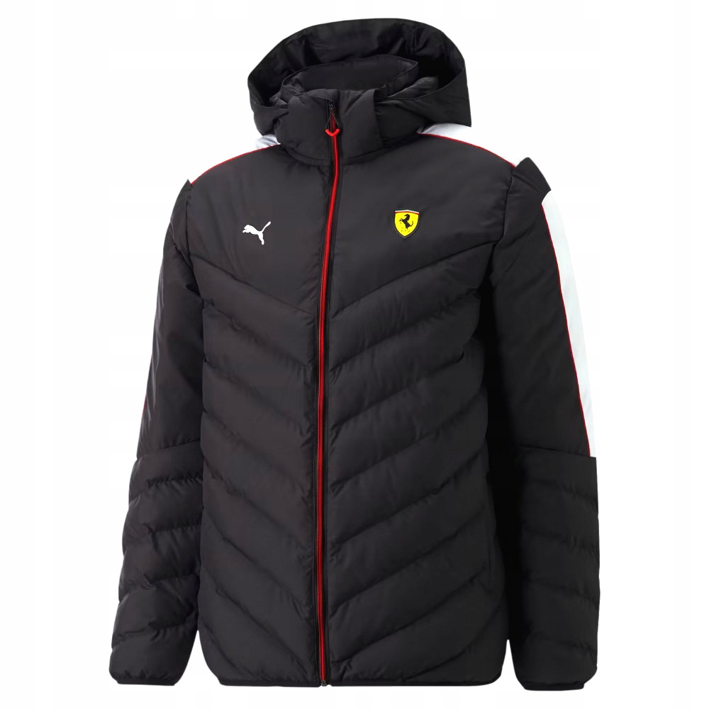 Puma Ferrari Zimní pánská Teplá bunda s kapucí Formula F1 sportovní