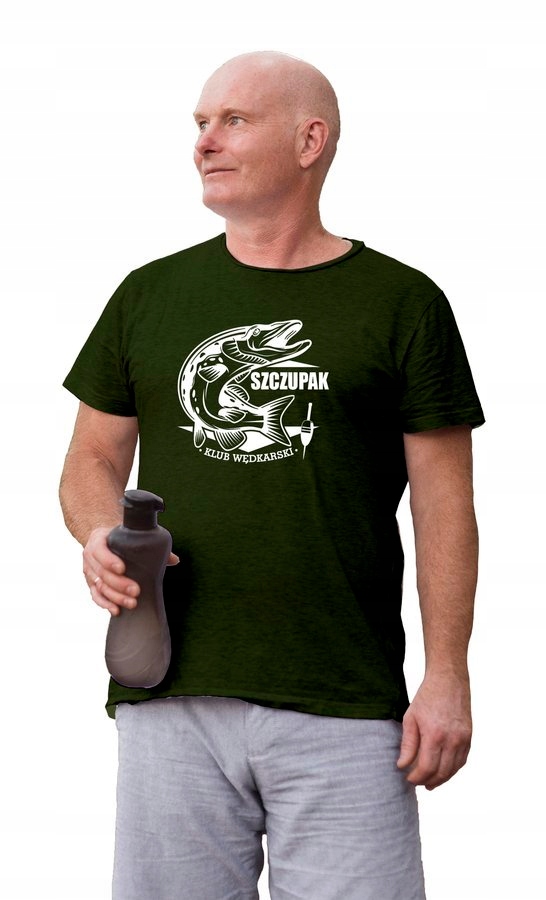 

Koszulka męska Szczupak t-shirt Klub Wędkarski S
