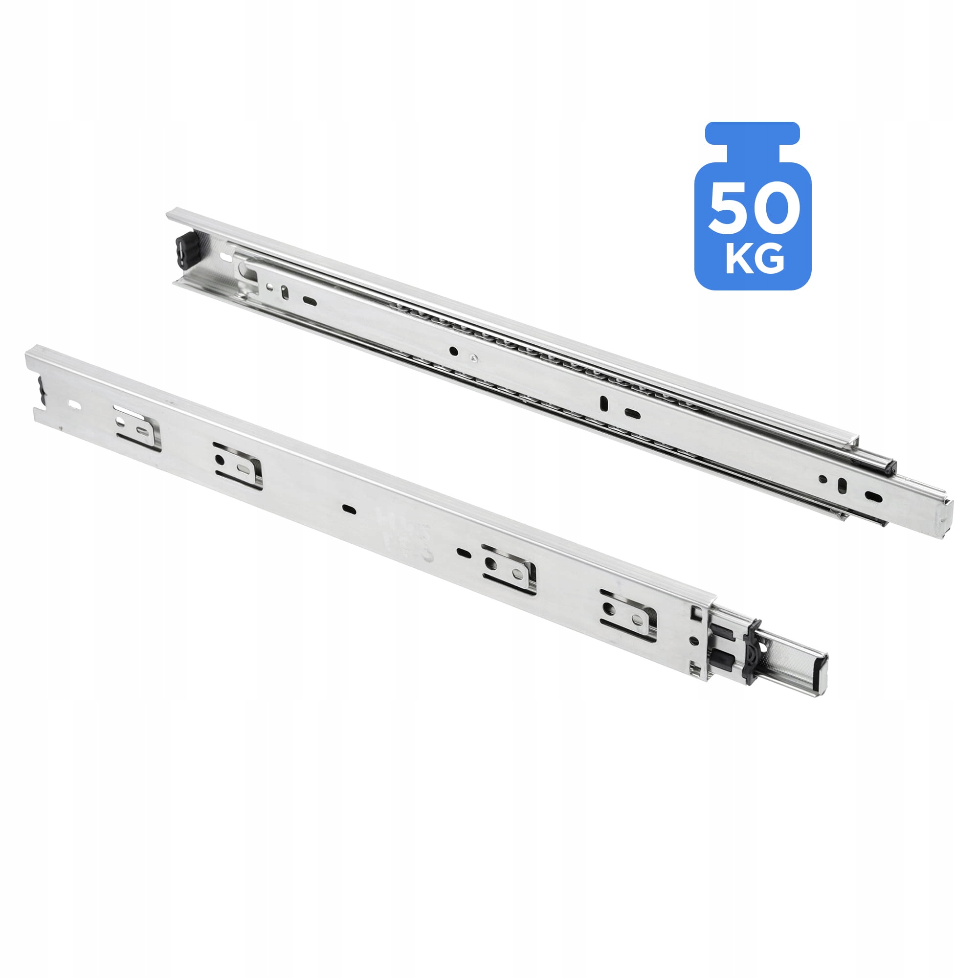 

Prowadnica kulkowa do szuflad L550 Udźwig 50KG Gtv