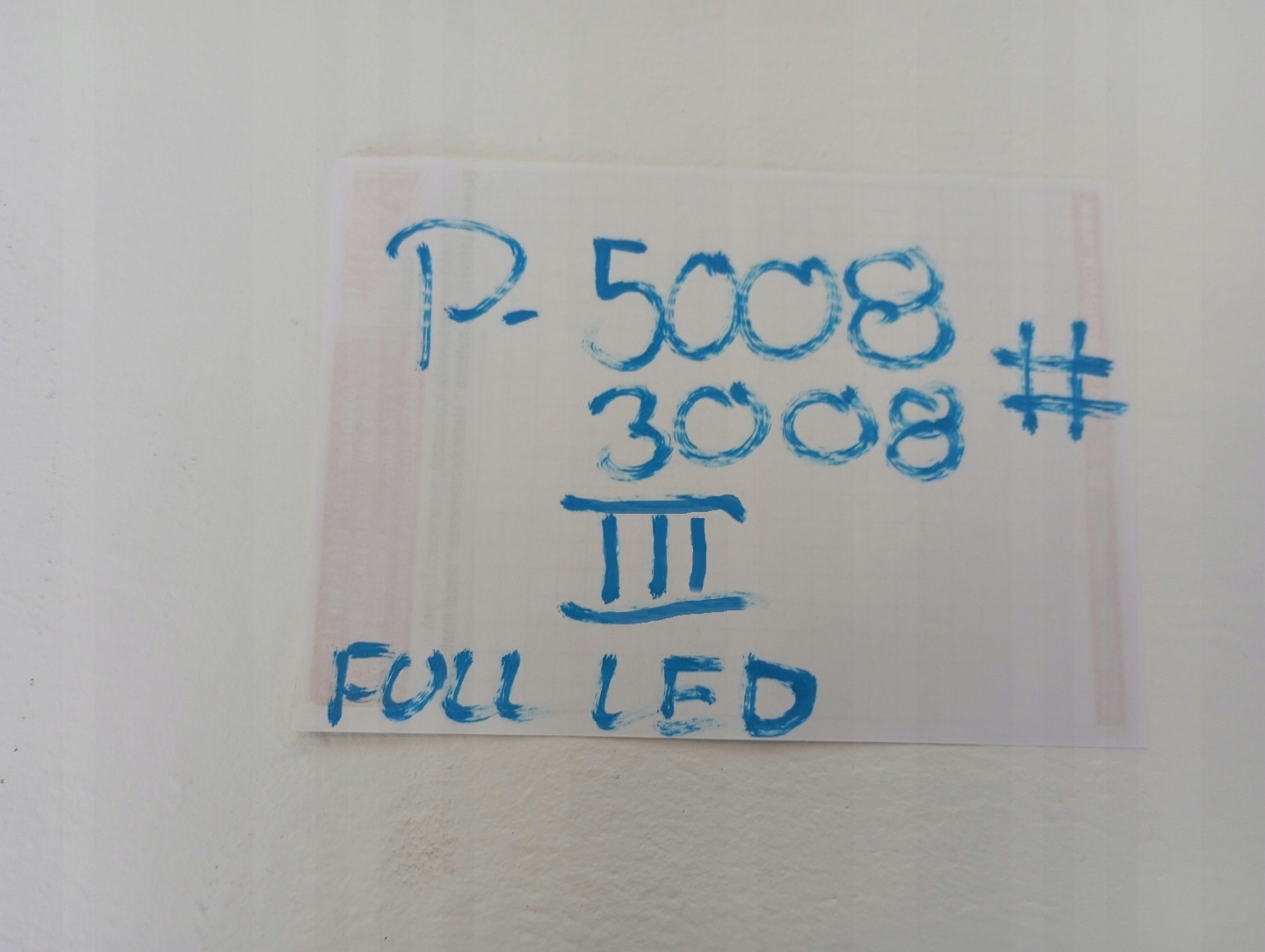 light FULL LED PEUGEOT 3008 5008 III 9861532180 left