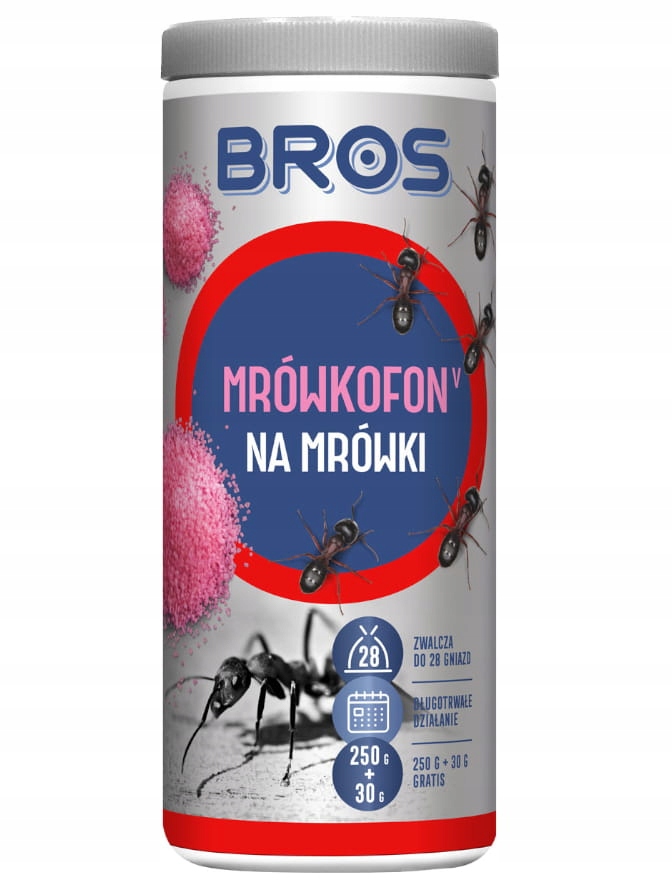 

Mrówkofon preparat na mrówki 250g+30g Bros