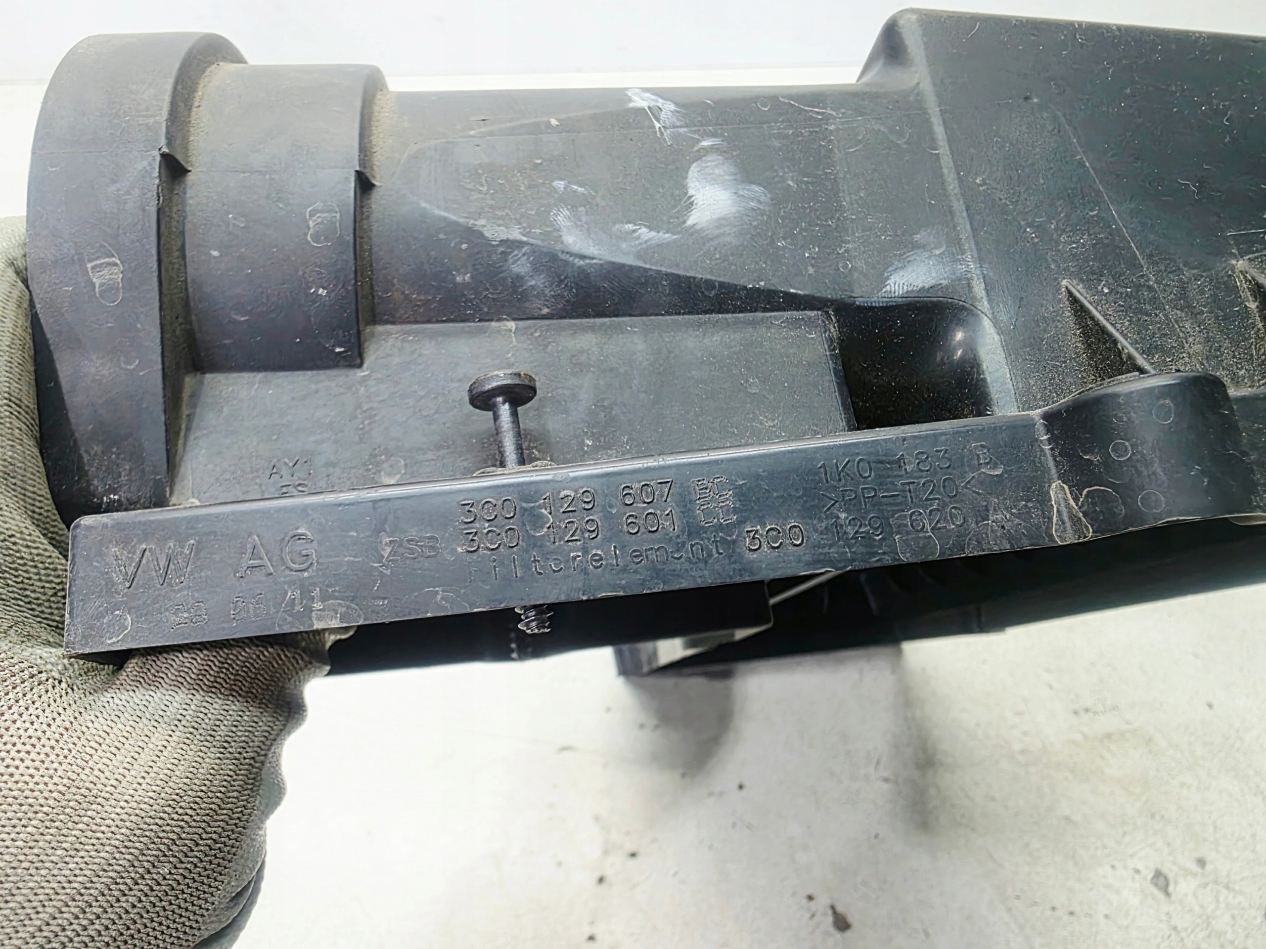 Gehäuse filter luft GONA CZESC AUDI A3 8P 3C0129607BC