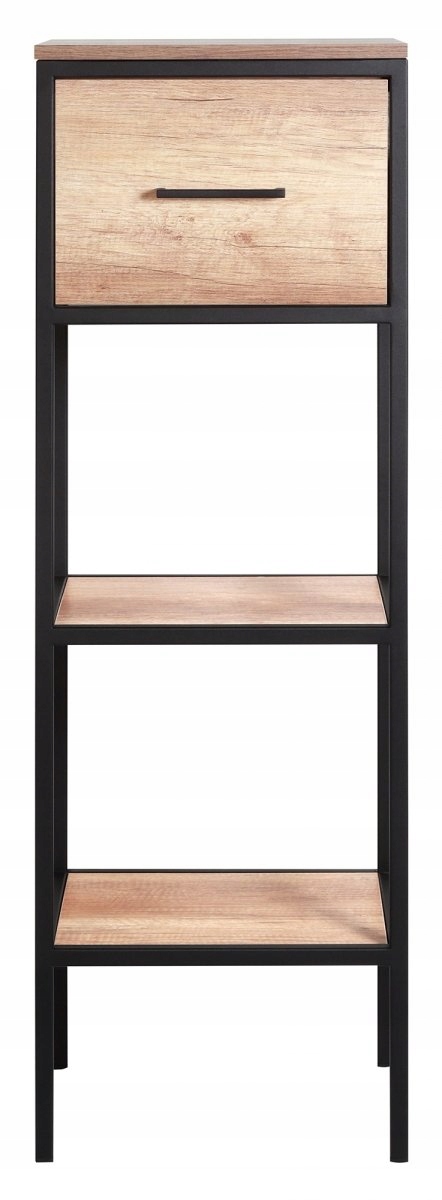 Półsłupek z szufladą i półką MODUS LOFT Liczba półek 2
