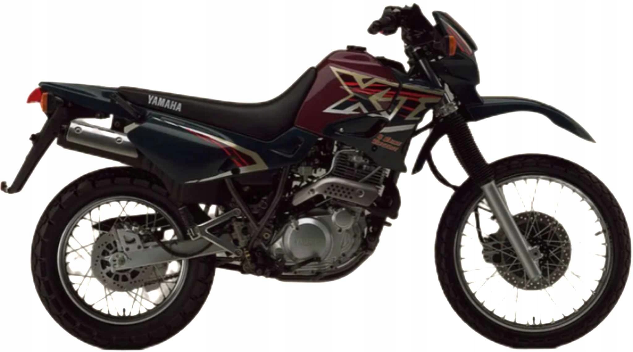 Samolepky Na Motocykl Juula Pro Yamaha Xt 600 E 1996 Dark Magenta
