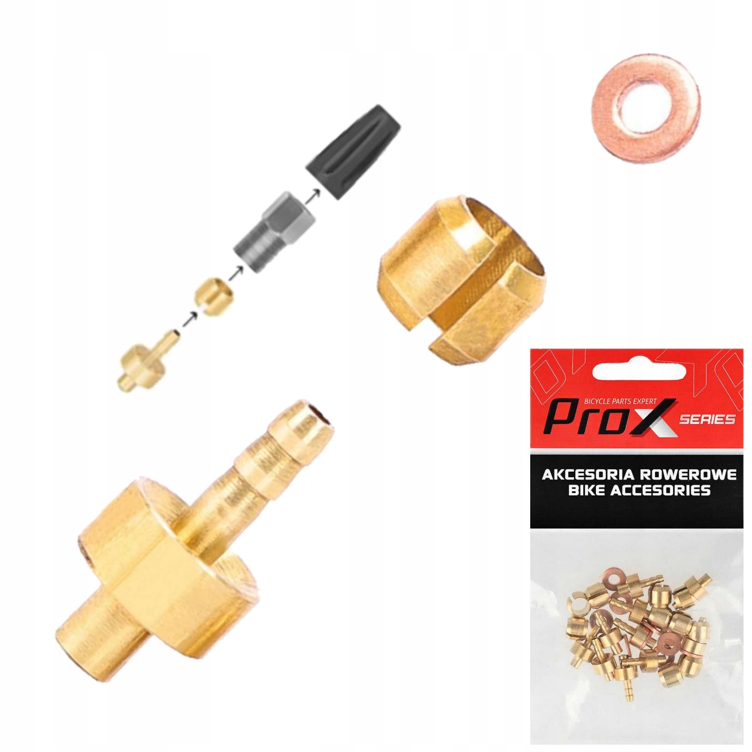 Prox Barel a vložka Oliva pro hydraulické brzdy Hope (10 ks)