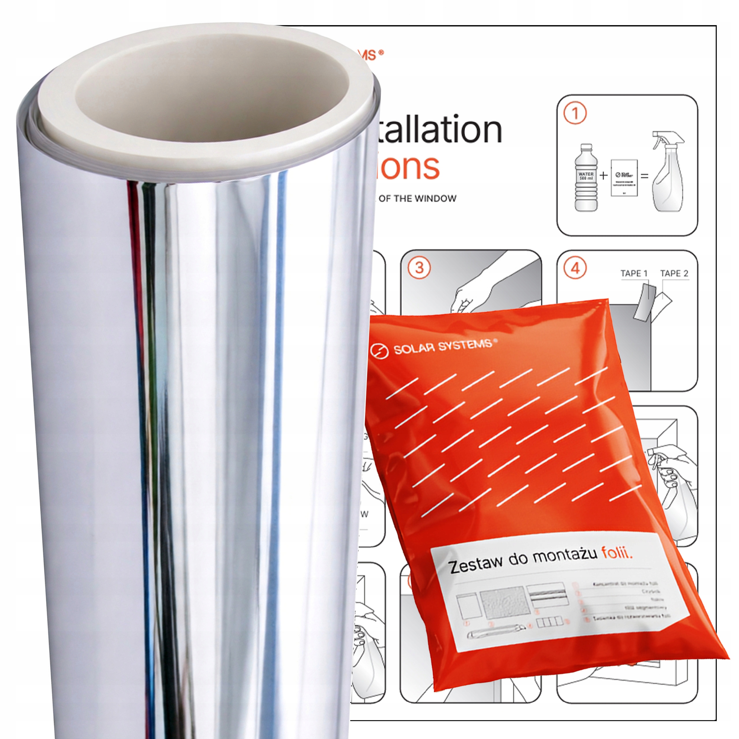 Fólia Benátske zrkadlo 100x400 cm Okenné zrkadlo Samolepiace súkromie