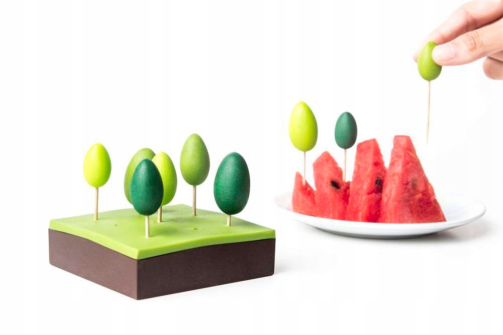 Widelczyki Forest Party zielone 10218-GN Marka Qualy