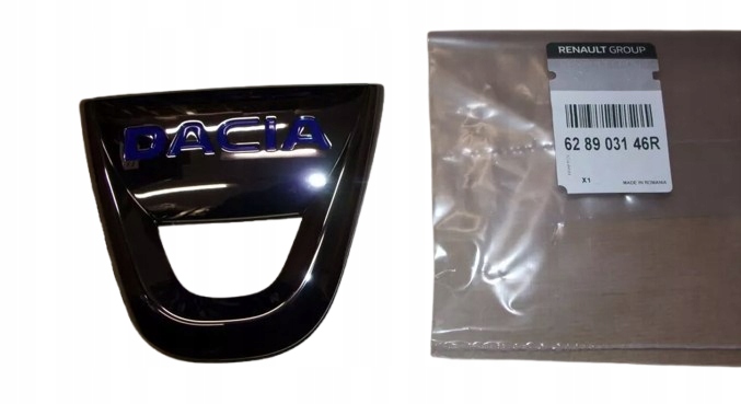 Logo Emblém Predná strana Dacia 628903146R Originál