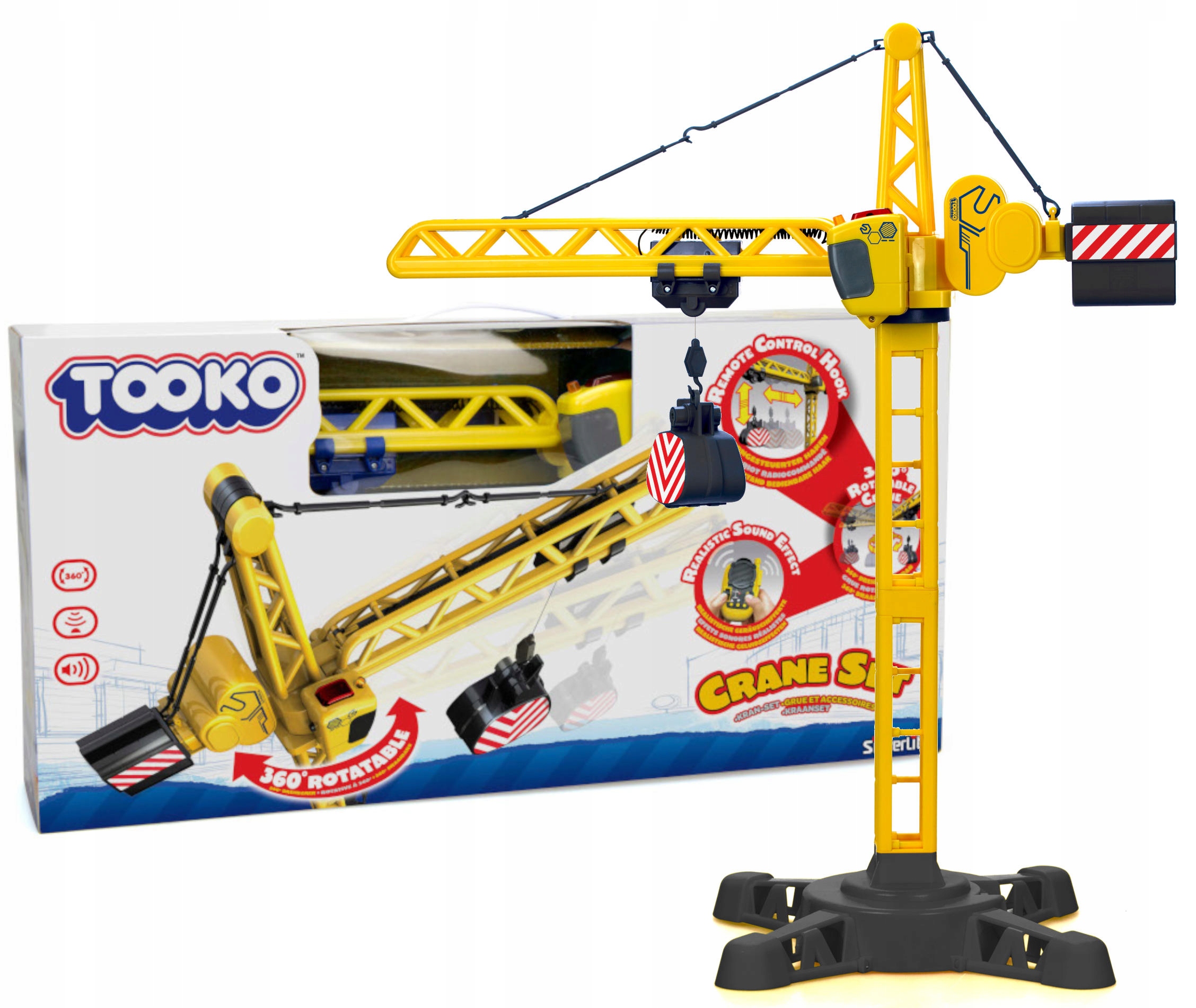 

Silverlit Interaktywny Zestaw Crane Set Dźwig 4+